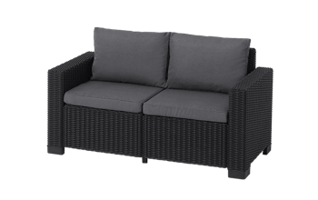 California Armchair x2 - Grey