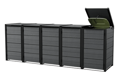 240L Bin Hideaway Extension - Grey